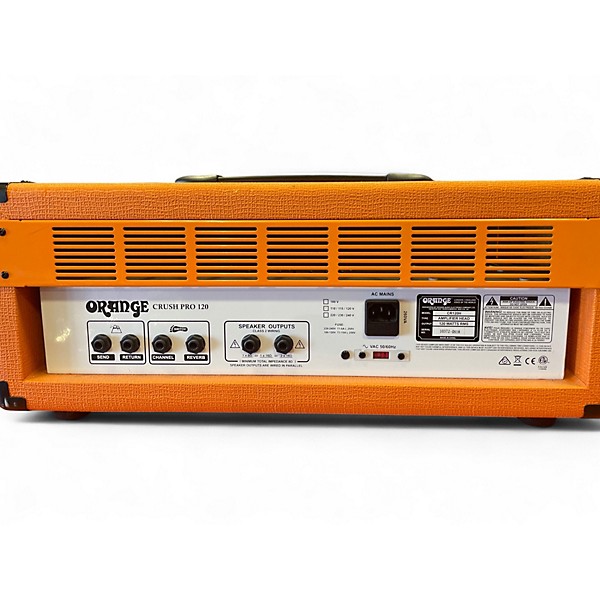 Used Orange Amplifiers CR120H Crush Pro 120W Solid State Guitar Amp Head