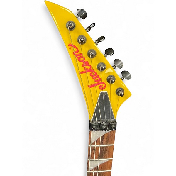 Used Jackson DK 3XR Yellow Solid Body Electric Guitar