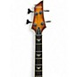 Used Schecter Guitar Research Omen 4 String 2 Tone Sunburst Electric Bass Guitar