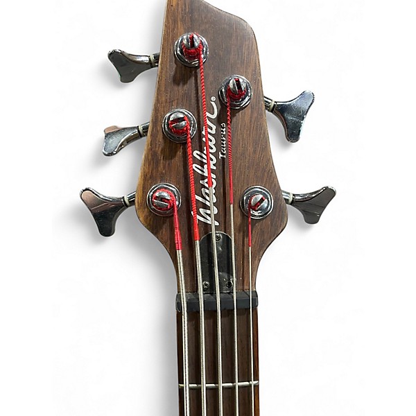 Used Washburn TAURUS Natural Electric Bass Guitar