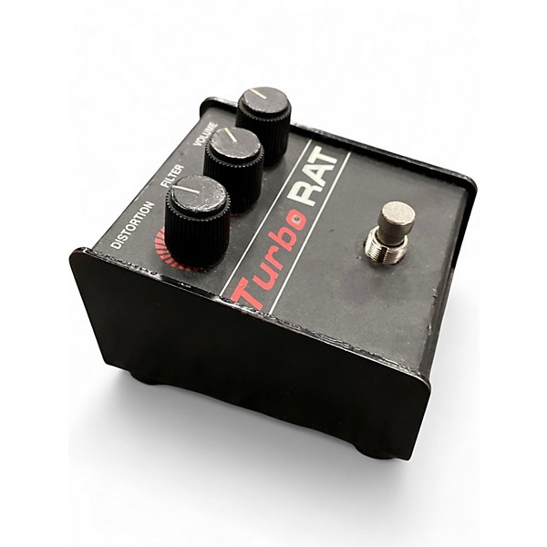 Vintage 1980s ProCo Turbo Rat Distortion Effect Pedal