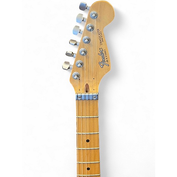 Vintage 1990 Fender Stratacoustic Plus Black Acoustic Electric Guitar