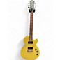 Used Epiphone Les Paul Special P90 LIMITED EDITION Worn TV Yellow Solid Body Electric Guitar thumbnail