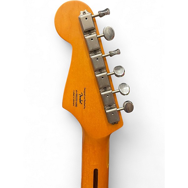 Used Squier 40TH ANNIVERSARY STRATOCASTER Seafoam Green Solid Body Electric Guitar