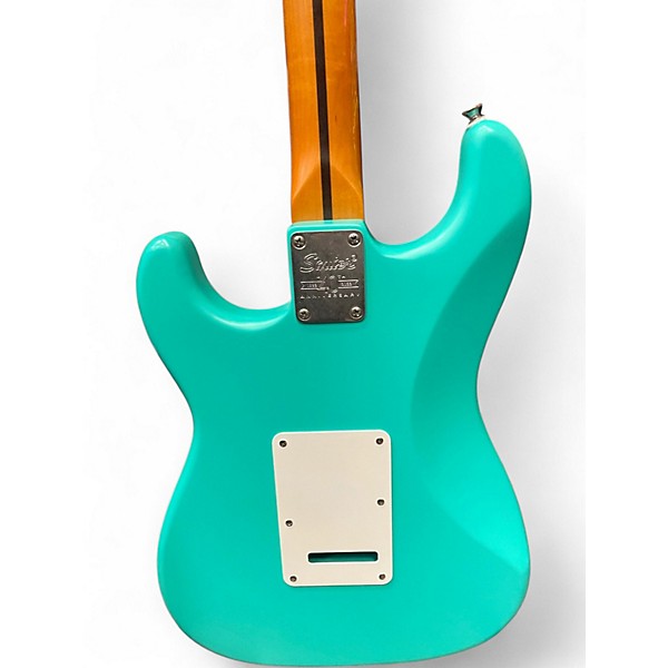 Used Squier 40TH ANNIVERSARY STRATOCASTER Seafoam Green Solid Body Electric Guitar