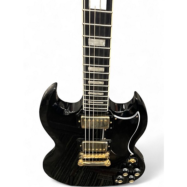 Used Epiphone Les Paul Custom SG Black Solid Body Electric Guitar