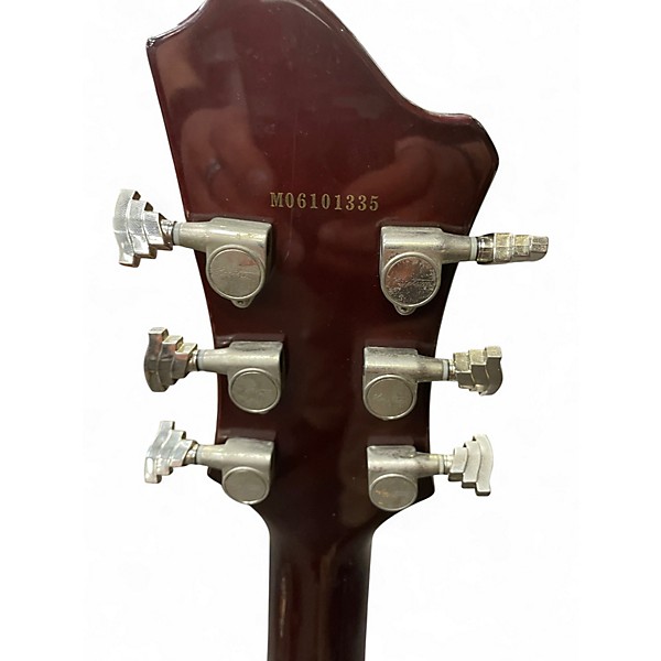 Used Hagstorm SUPER SWEDE 2 Tone Sunburst Solid Body Electric Guitar