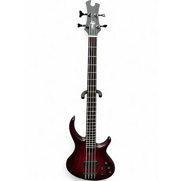 Used Tobias Growler Maroon Electric Bass Guitar