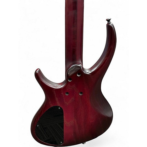 Used Tobias Growler Maroon Electric Bass Guitar