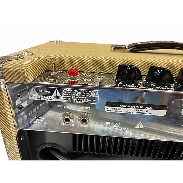 Used Peavey CLASSIC 30 Tube Guitar Amp Head