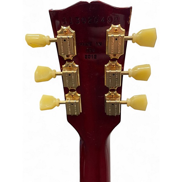 Used Gibson Les Paul Studio Cherry Solid Body Electric Guitar