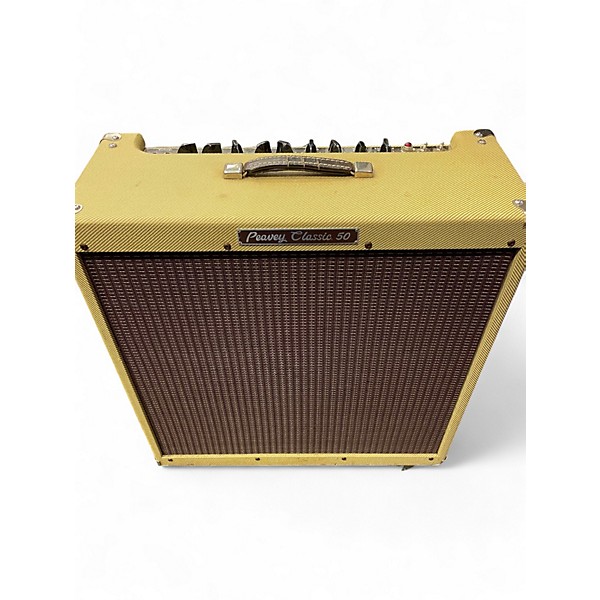 Used Peavey Classic 50 50W 4x10 Tube Guitar Combo Amp