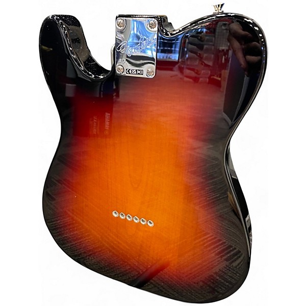 Used Fender American Performer Telecaster 3 Color Sunburst Solid Body Electric Guitar