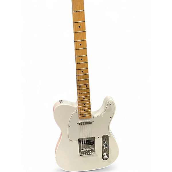 Used Squier Affinity Telecaster Alpine White Solid Body Electric Guitar