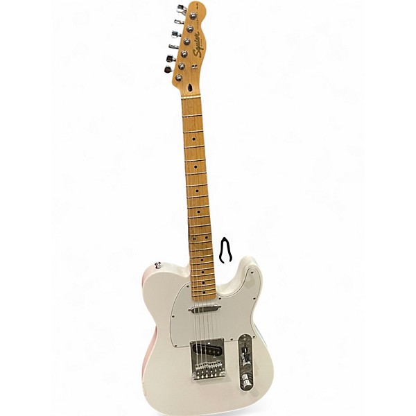 Used Squier Affinity Telecaster Alpine White Solid Body Electric Guitar