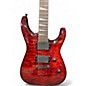 Used Jackson JS32 Dinky Crimson Red Trans Solid Body Electric Guitar