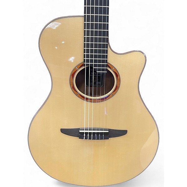 Used Yamaha NTX5 Natural Classical Acoustic Electric Guitar