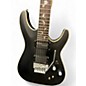 Used Schecter Guitar Research Damien Platinum Flat Black Solid Body Electric Guitar