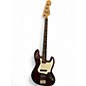 Used Fender Standard Jazz Bass Wine Red Electric Bass Guitar thumbnail