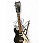 Vintage 1960s Silvertone 1448 with case amplifier Black Solid Body Electric Guitar thumbnail