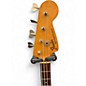 Vintage 1974 Fender Musicmaster Bass Red Electric Bass Guitar