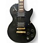 Used Gibson les paul studio emg Black Solid Body Electric Guitar