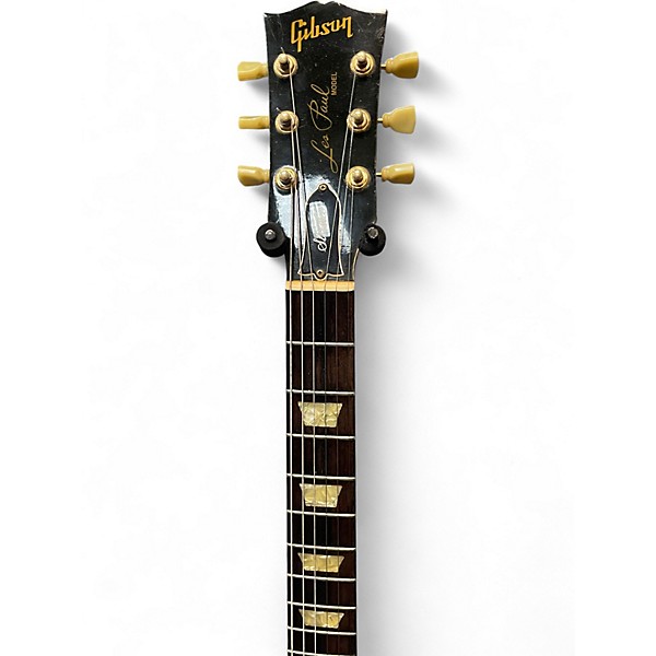 Used Gibson les paul studio emg Black Solid Body Electric Guitar