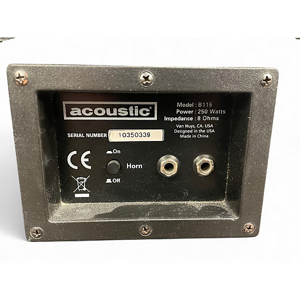Used Acoustic B115 250W 1x15 Bass Cabinet