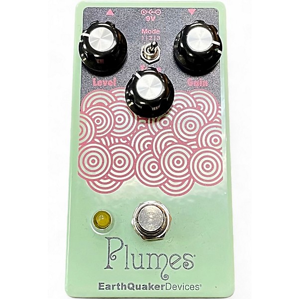 Used EarthQuaker Devices Plumes Small Signal Shredder Overdrive Effect Pedal
