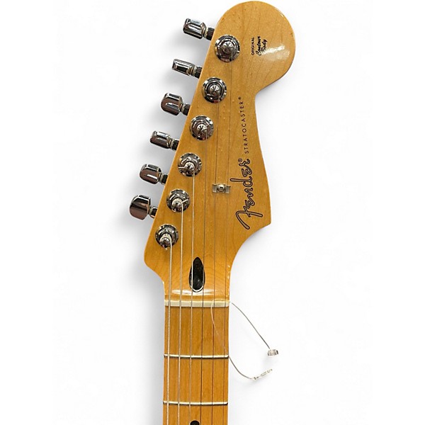 Used Fender Player Stratocaster Black Solid Body Electric Guitar