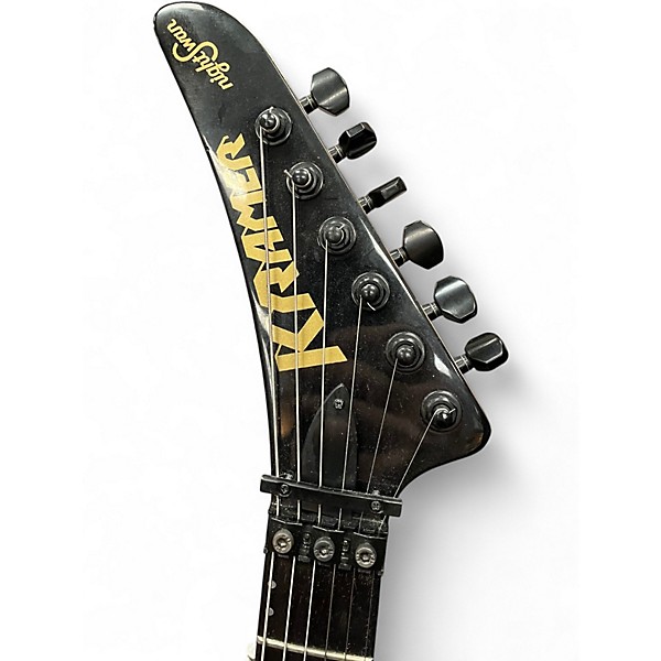 Used Kramer NIGHTSWAN BLUE DOTS Solid Body Electric Guitar