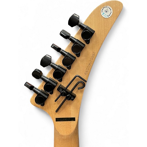 Used Kramer NIGHTSWAN BLUE DOTS Solid Body Electric Guitar