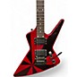 Used Dean HOLLYWOOD Z METALLIC RED GRAPHIC Solid Body Electric Guitar