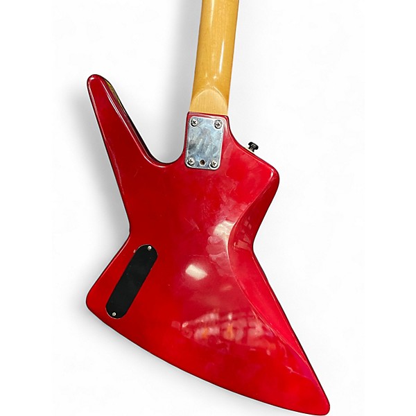 Used Dean HOLLYWOOD Z METALLIC RED GRAPHIC Solid Body Electric Guitar