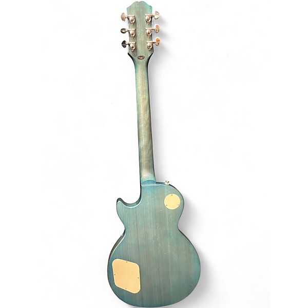 Used Epiphone Les Paul Traditional Pro IV Blue Solid Body Electric Guitar