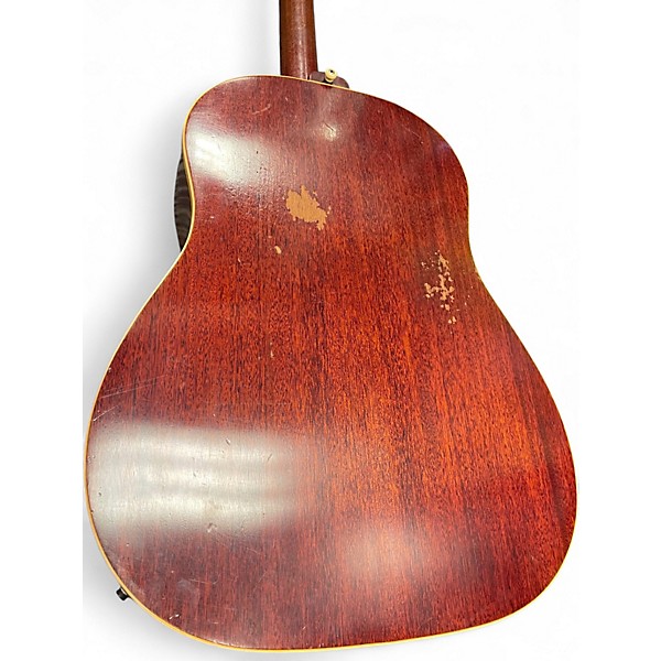 Vintage 1965 Gibson J45 Standard Natural Acoustic Electric Guitar