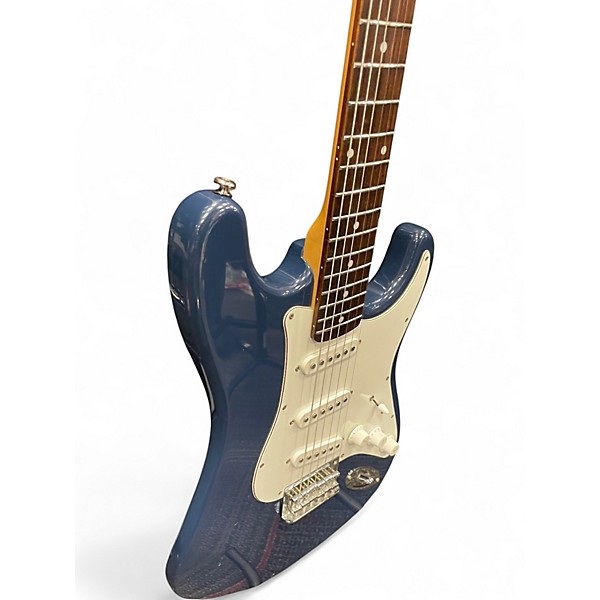 Used Squier Bullet Stratocaster navy blue Solid Body Electric Guitar