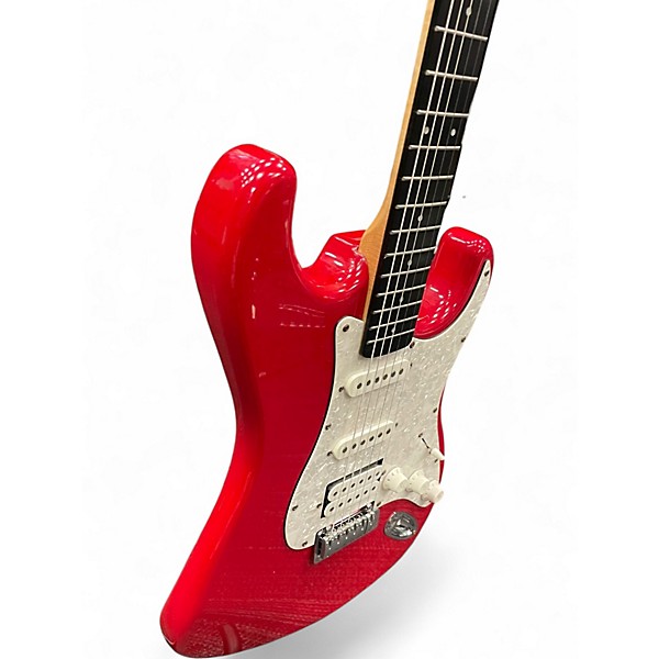 Used Fretlight 400 Series Red Solid Body Electric Guitar
