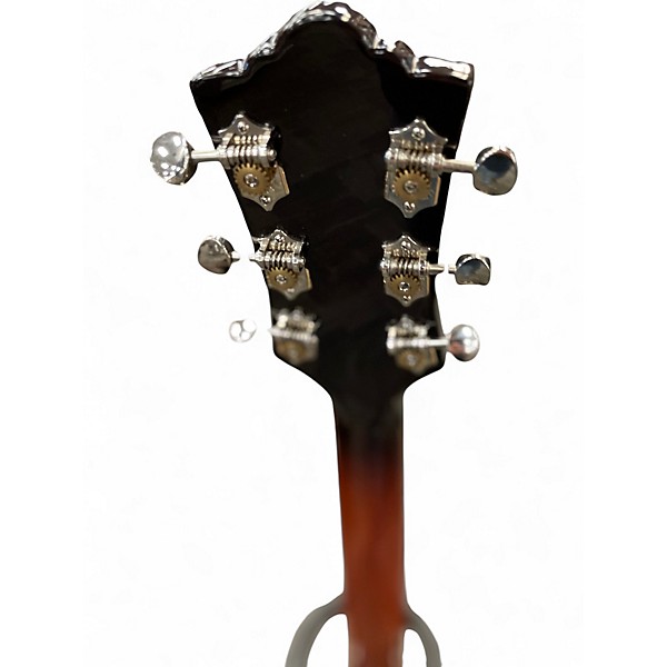 Used Guild T-50 Slim 2 Color Sunburst Hollow Body Electric Guitar