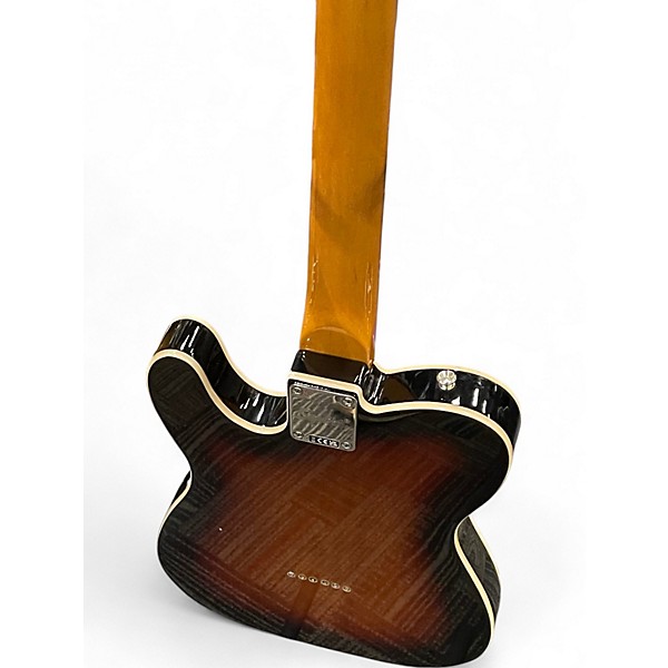Used Squier Telecaster Custom 2 Color Sunburst Solid Body Electric Guitar