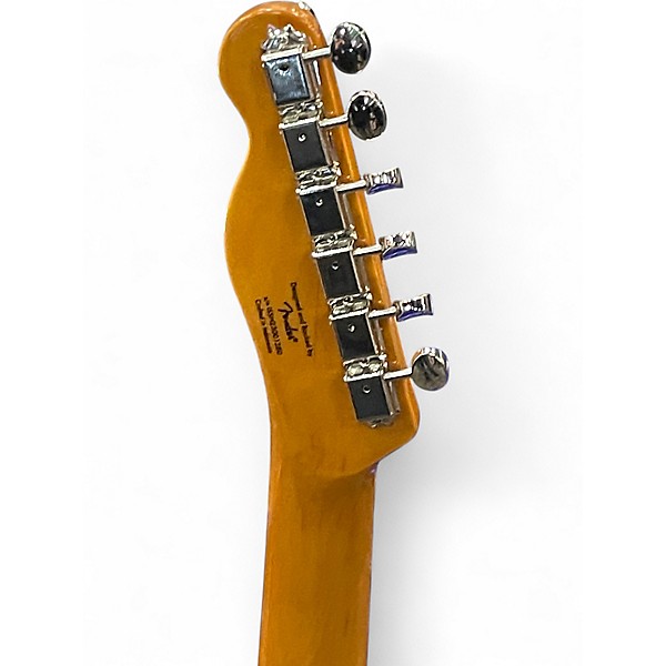 Used Squier Telecaster Custom 2 Color Sunburst Solid Body Electric Guitar