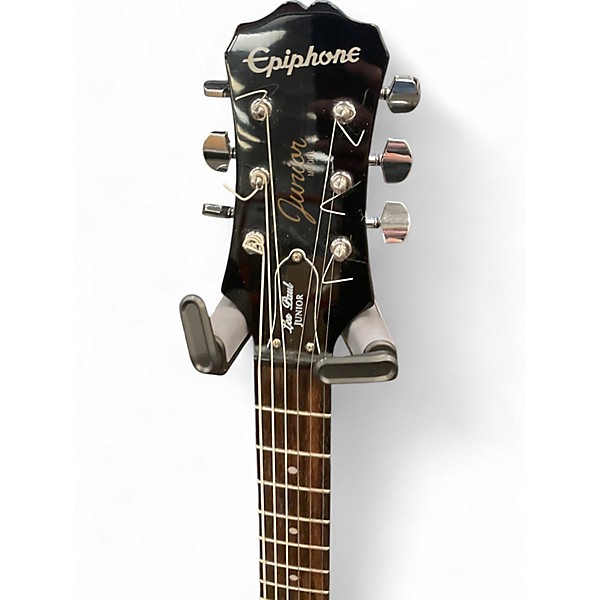 Used Epiphone Les Paul Junior Black Solid Body Electric Guitar