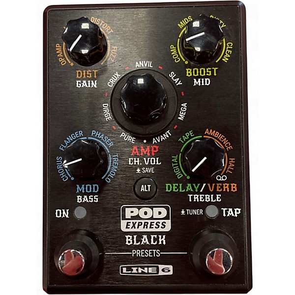 Used Line 6 Pocket Pod Express Amp Modeler Effect Processor