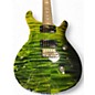 Used 2024 PRS Wood Library Custom 24 10 Top Green Fade Solid Body Electric Guitar