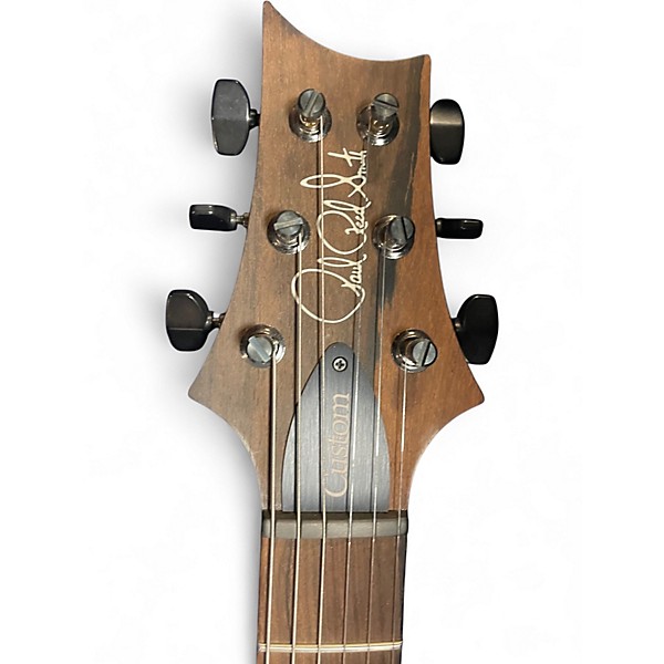 Used 2024 PRS Wood Library Custom 24 10 Top Green Fade Solid Body Electric Guitar