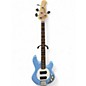 Used Sterling by Music Man sting ray sub series Chopper Blue Electric Bass Guitar thumbnail