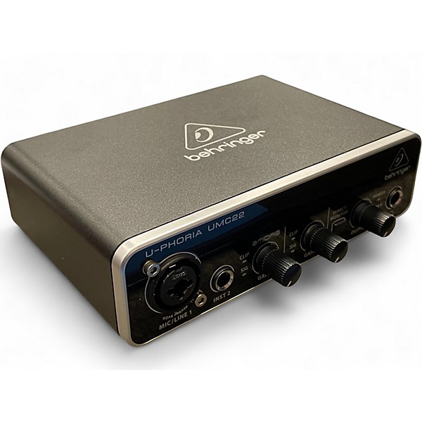 Used Behringer U-Phoria UMC22 Audio Interface