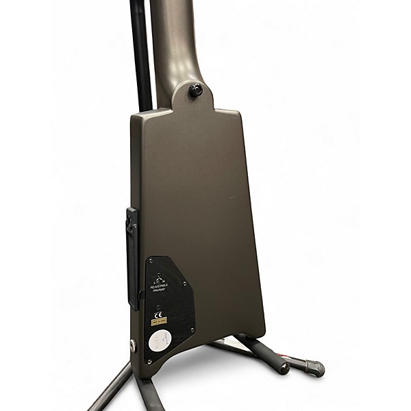 Used Hohner B2A Headless OD Green Electric Bass Guitar