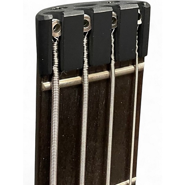 Used Hohner B2A Headless OD Green Electric Bass Guitar