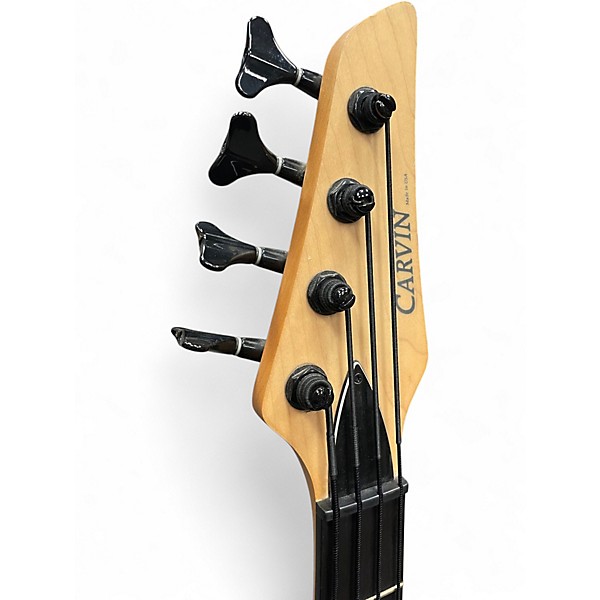 Vintage 1990s Carvin LB-70 Natural Electric Bass Guitar